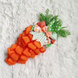 Maxbell Easter Carrot Door Decoration Wreath wedding 60cm Popular Birthday