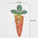 Maxbell Easter Carrot Decorations Hanging Pendant Decorations for Kitchen Garden Stereoscopic