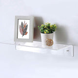 Maxbell Acrylic Storage Shelf Book Shelf Holder Decoration for Bathroom Home Office