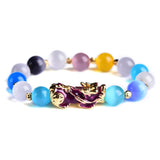 Maxbell Beaded Bracelet Pixiu Pi Yao Pendant Chinese Style Exquisite Craftsmanship