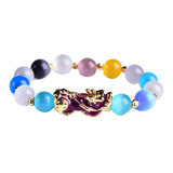 Maxbell Beaded Bracelet Pixiu Pi Yao Pendant Chinese Style Exquisite Craftsmanship