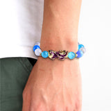 Maxbell Beaded Bracelet Pixiu Pi Yao Pendant Chinese Style Exquisite Craftsmanship