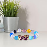 Maxbell Beaded Bracelet Pixiu Pi Yao Pendant Chinese Style Exquisite Craftsmanship