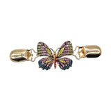 Maxbell Sweater Cardigan Clip Butterfly Shaped Multicolor for Neckerchief Dresses