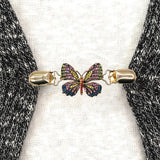 Maxbell Sweater Cardigan Clip Butterfly Shaped Multicolor for Neckerchief Dresses