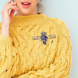 Maxbell Alloy Sweater Clip Cloak Clasps Collar Accessories for Girls Dresses Buckle