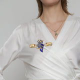 Maxbell Alloy Sweater Clip Cloak Clasps Collar Accessories for Girls Dresses Buckle