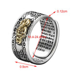 Maxbell Rings Lucky Gifts Creative Chinese Feng Shui for Boys Birthday Anniversary Man A