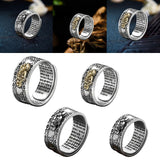 Maxbell Rings Lucky Gifts Creative Chinese Feng Shui for Boys Birthday Anniversary Man A