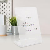 Maxbell Acrylic Ear Studs Display Stand Gift Ear Studs for Photography Show Retail Bevel style
