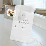 Maxbell Acrylic Ear Studs Display Stand Gift Ear Studs for Photography Show Retail Bevel style