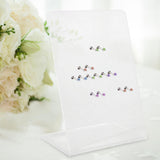 Maxbell Acrylic Ear Studs Display Stand Gift Ear Studs for Photography Show Retail Bevel style