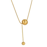Maxbell Ball Pendant Necklace Gifts Unique for Daily Wear Girlfriend Women Girls