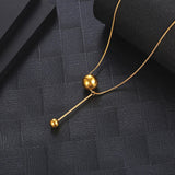 Maxbell Ball Pendant Necklace Gifts Unique for Daily Wear Girlfriend Women Girls