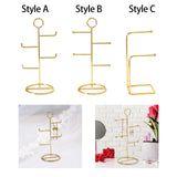 Maxbell Necklace Jewelry Rack Holder Hanging Holder Organizer for Bracelet Tabletop Style A