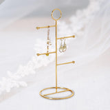 Maxbell Necklace Jewelry Rack Holder Hanging Holder Organizer for Bracelet Tabletop Style B