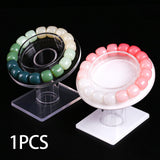 Maxbell Acrylic Bracelet Displays Stand Organizer Rack for Watch Countertop