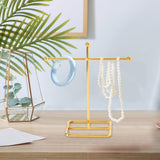 Maxbell Necklace Jewelry Rack Holder Hanging Holder Organizer for Bracelet Tabletop 15.3x16cm