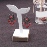 Maxbell PU Leather Earring Hanging Organizer for Jewellery Display Women Girls Gift