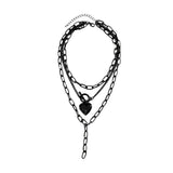 Maxbell Pendant Necklace Layering Chain Necklace Layered Necklaces for Party Mother Heart