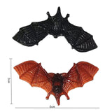 Maxbell 4Pieces Bat Spider Shape rings Personalized Vintage for Halloween Women Men