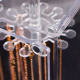 Maxbell Necklace Storage Box Display Holder Chain Organizer for Wardrobe Countertop