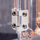 Maxbell Necklace Storage Box Display Holder Chain Organizer for Wardrobe Countertop