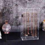 Maxbell Necklace Storage Box Display Holder Chain Organizer for Wardrobe Countertop
