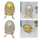 Maxbell Jewelry Storage Box Sophisticated Ornaments for Easter Festival Wedding Aureate