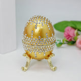 Maxbell Jewelry Storage Box Sophisticated Ornaments for Easter Festival Wedding Aureate