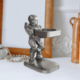 Maxbell Robot Statue Watch Stand Holder Watch Storage Tray Unique Design Stable Base