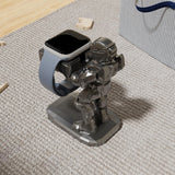 Maxbell Robot Statue Watch Stand Holder Watch Storage Tray Unique Design Stable Base