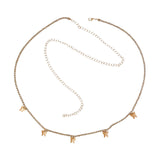 Maxbell Rhinestone Waist Chain for Girls Outfit Accessories Temperament Fashion