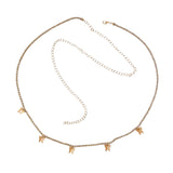 Maxbell Rhinestone Waist Chain for Girls Outfit Accessories Temperament Fashion