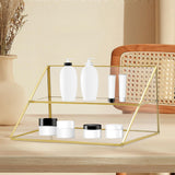 Maxbell Jewelry Display Rack Jewelry Towers for Tabletop Necklaces Pendant Bangles two tiers