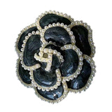 Maxbell Brooch Bridal Corsage DIY Craft Costume Decorative for Blouse Holiday Jacket Black