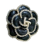 Maxbell Brooch Bridal Corsage DIY Craft Costume Decorative for Blouse Holiday Jacket Black