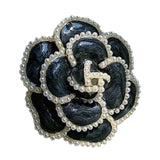 Maxbell Brooch Bridal Corsage DIY Craft Costume Decorative for Blouse Holiday Jacket Black