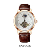 Maxbell Mechanical Automatic Watch for Men Luminous Hands 45mm for Birthday Dad