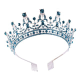 Maxbell Crown Hair Accessories Princess Tiara Wedding Tiara for Prom Christmas Style I