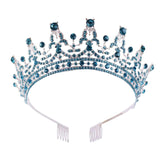 Maxbell Crown Hair Accessories Princess Tiara Wedding Tiara for Prom Christmas Style I