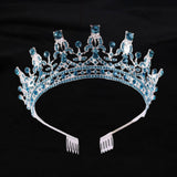Maxbell Crown Hair Accessories Princess Tiara Wedding Tiara for Prom Christmas Style I