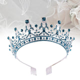 Maxbell Crown Hair Accessories Princess Tiara Wedding Tiara for Prom Christmas Style I