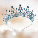 Maxbell Crown Hair Accessories Princess Tiara Wedding Tiara for Prom Christmas Style I