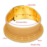 Maxbell African National Choker Bracelet Egypt Statement for Theme Party Girls Aureate