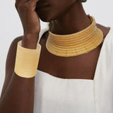 Maxbell African National Choker Bracelet Egypt Statement for Theme Party Girls Aureate