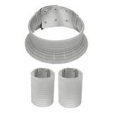 Maxbell African National Choker Bracelet Egypt Statement for Theme Party Girls Argent