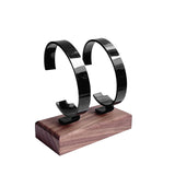 Maxbell Watch Display Stand Stable Shelf Bracelet Bangle Rack for Desk Shop Dresser Black