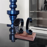 Maxbell Watch Display Stand Stable Shelf Bracelet Bangle Rack for Desk Shop Dresser Black