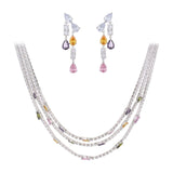 Maxbell 2Pcs Dangle Earrings Gorgeous Colorful for Valentine'S Day Vacation Dating